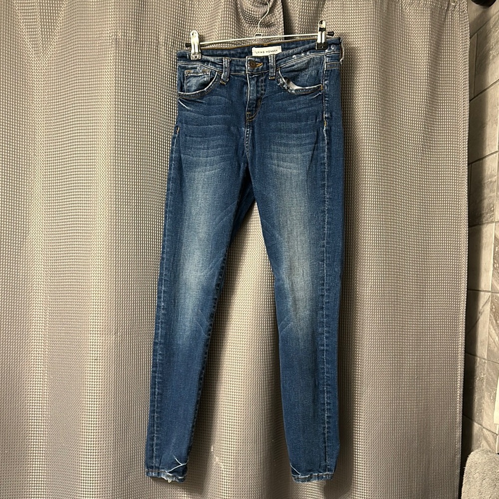 Flying Monkey Blue Denim Jeans